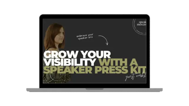 Mock-up – Speaker Talk – Steph Wharton